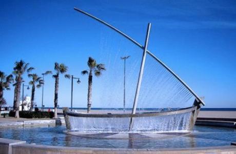 Beach Valencia Luxury A40-13 Apartment With Terrace And Sea Views المظهر الخارجي الصورة