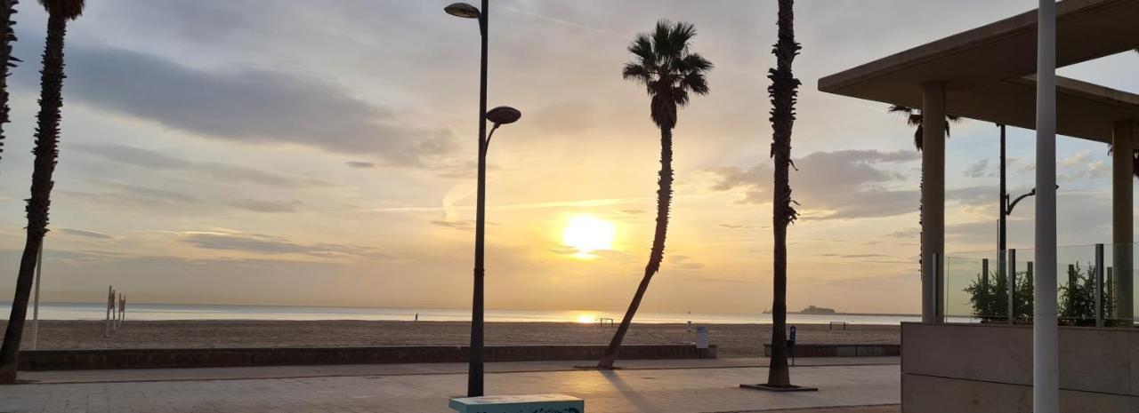 Beach Valencia Luxury A40-13 Apartment With Terrace And Sea Views المظهر الخارجي الصورة
