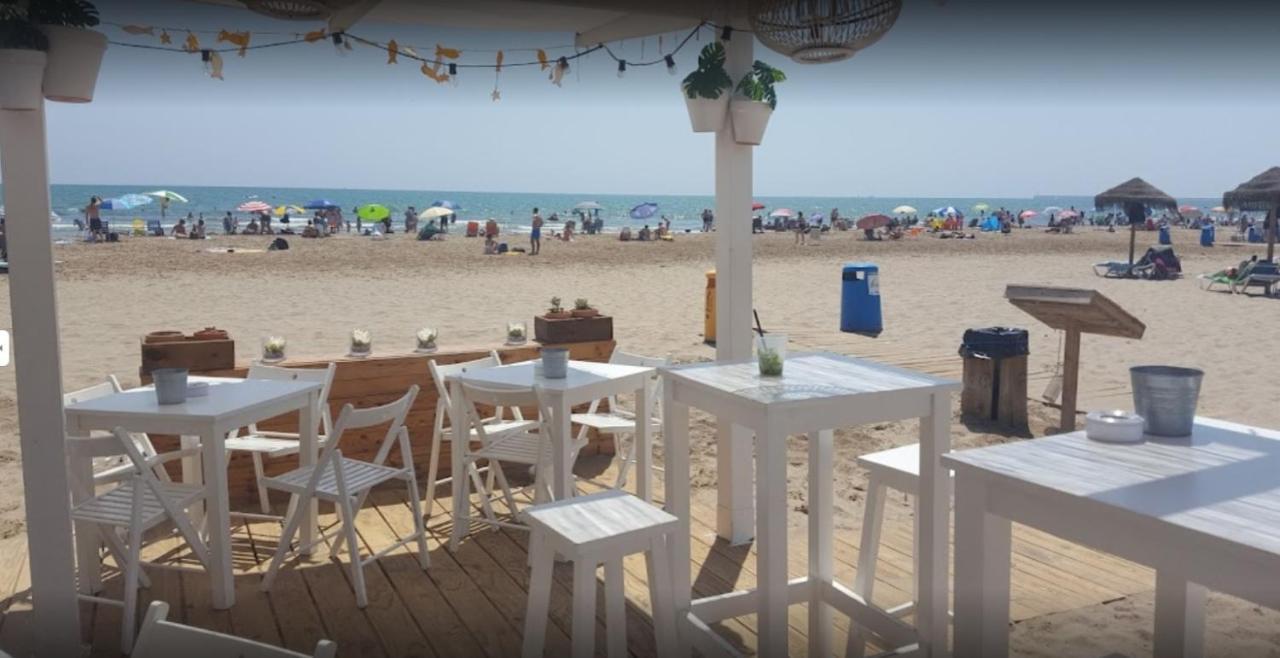 Beach Valencia Luxury A40-13 Apartment With Terrace And Sea Views المظهر الخارجي الصورة