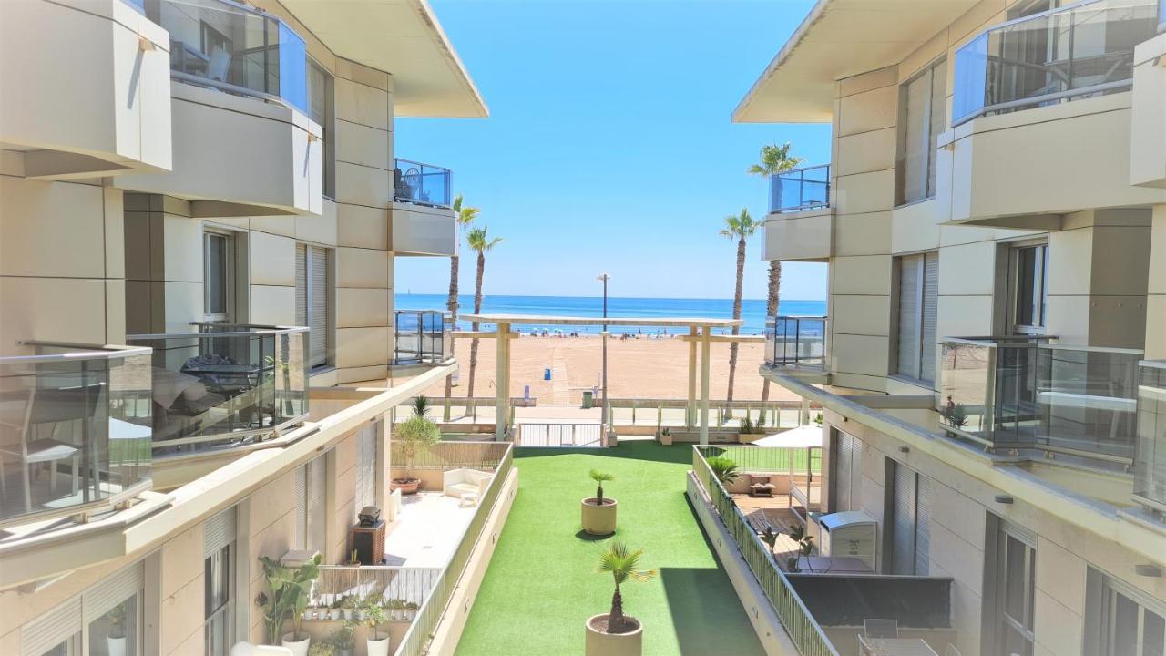 Beach Valencia Luxury A40-13 Apartment With Terrace And Sea Views المظهر الخارجي الصورة
